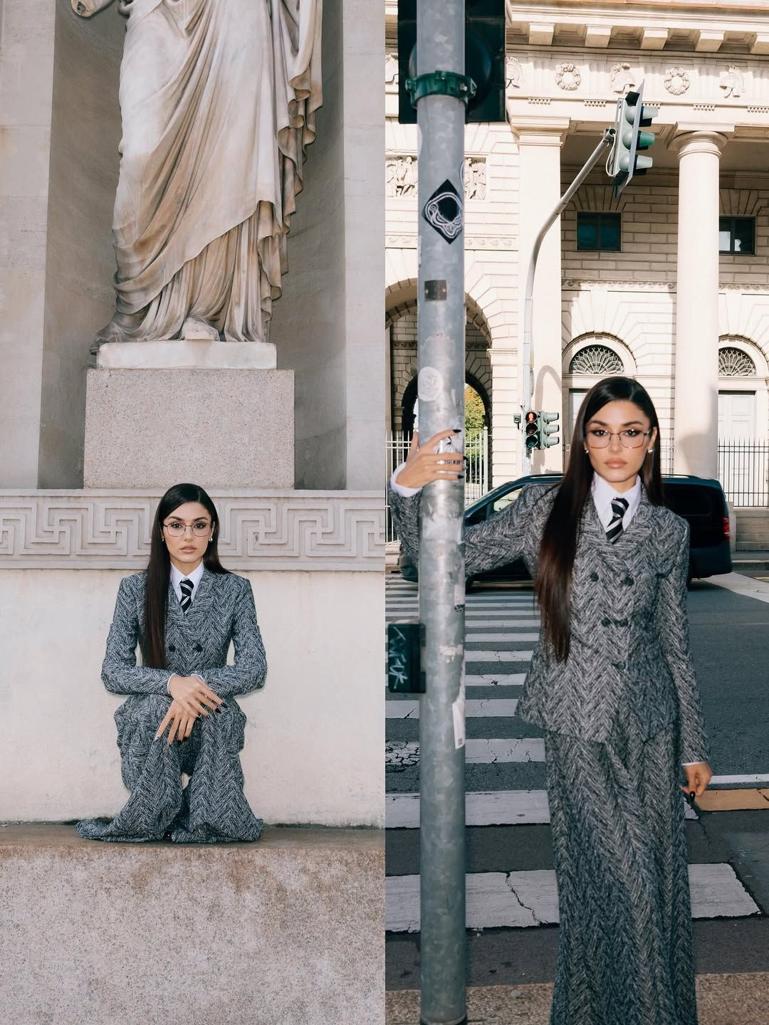 Hande Erçel, maskülen tarzıyla Milano Moda Haftası’na damga vurdu! - Sayfa 7