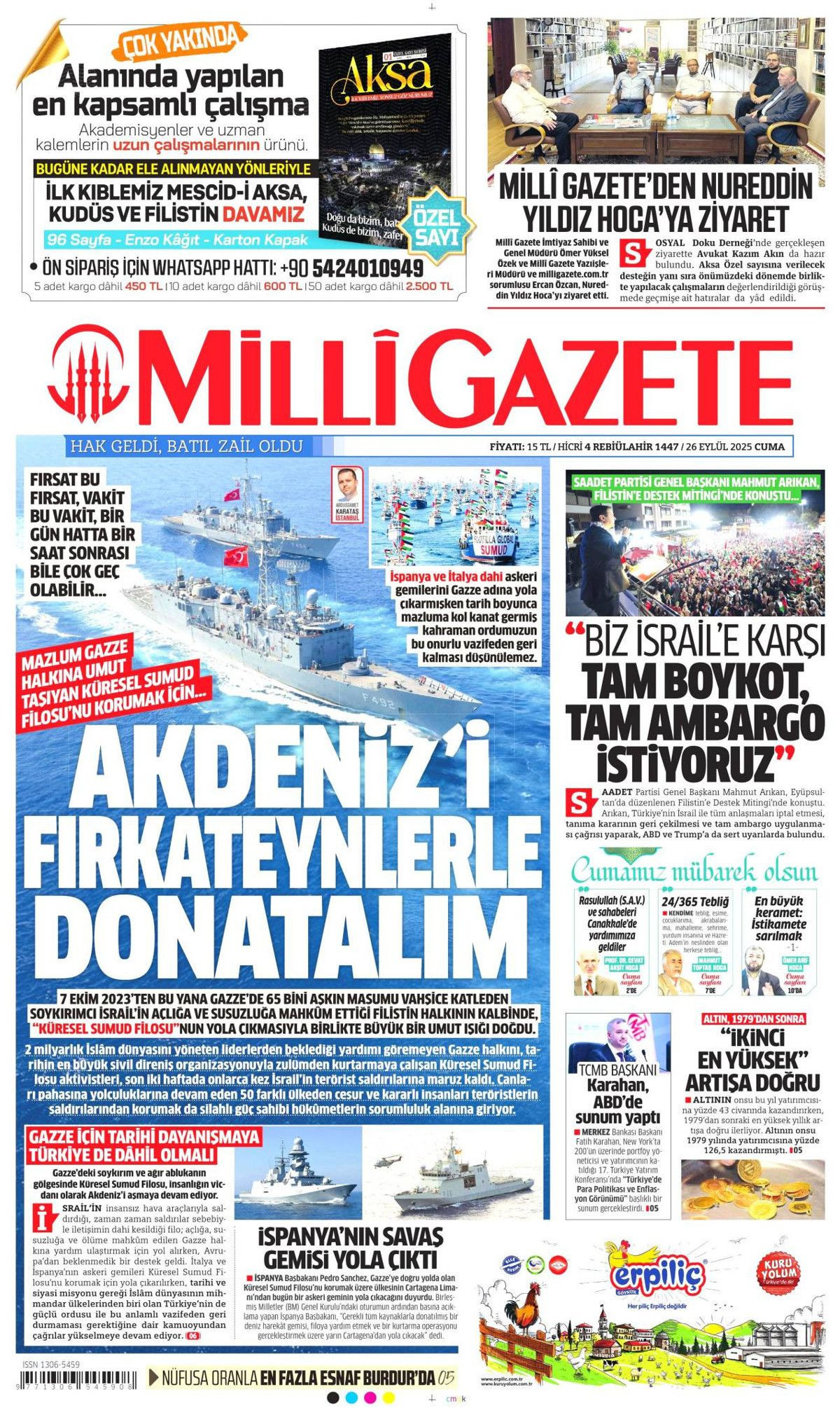 Sıcak mesajlar, sıkı pazarlık! Erdoğan, 6 yıl sonra  Beyaz Saray'da övgülerle karşılandı... Erdoğan-Trump görüşmesi manşetlerde! - Sayfa 11