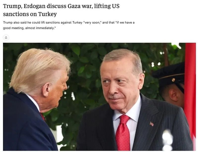 Dünya basını Erdoğan-Trump zirvesini manşetten verdi: Erdoğan istediğini alacak, İsrail diken üstünde! - Sayfa 6
