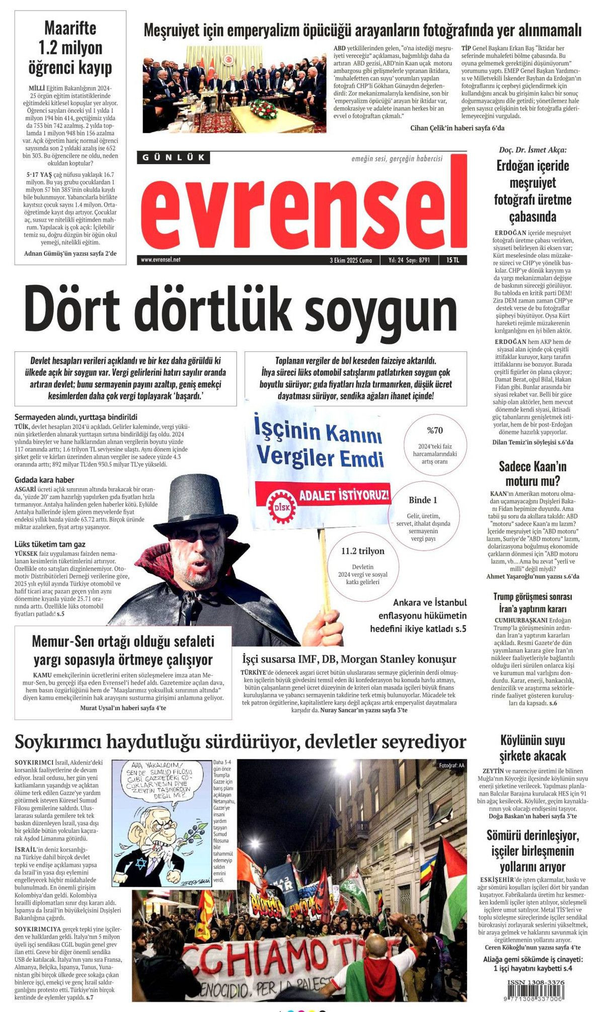 Surda ilk gedik açıldı! Sumud Filosu manşetlerde! Gazze'ye 9 mil yaklaştılar... - Sayfa 21