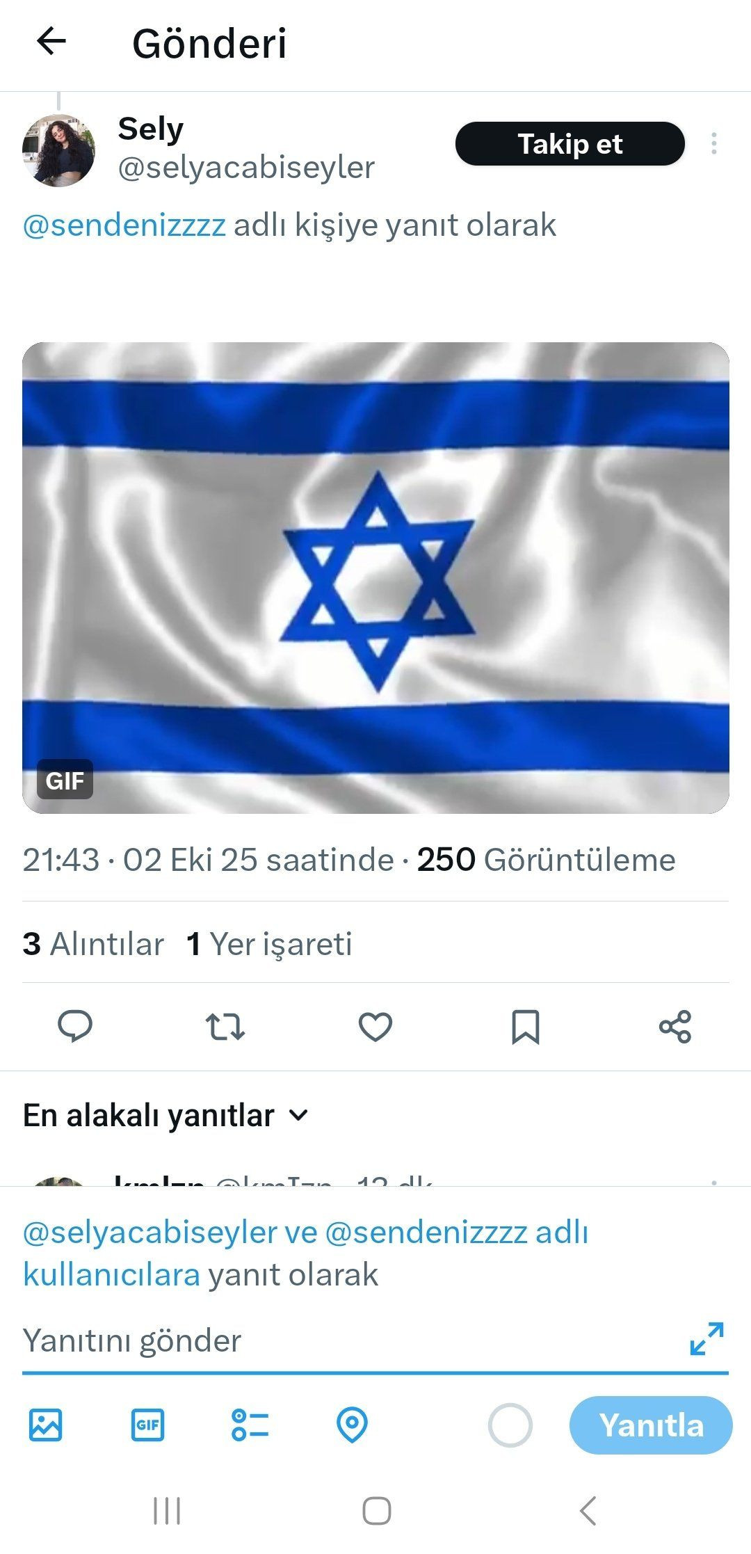 Kim bu Selya? Türkçe öğretmeni kılığında bir siyonist! X’te “selyacabiseyler” hesabından İsrail yanlısı paylaşımlar büyük tepki çekti... - Sayfa 4