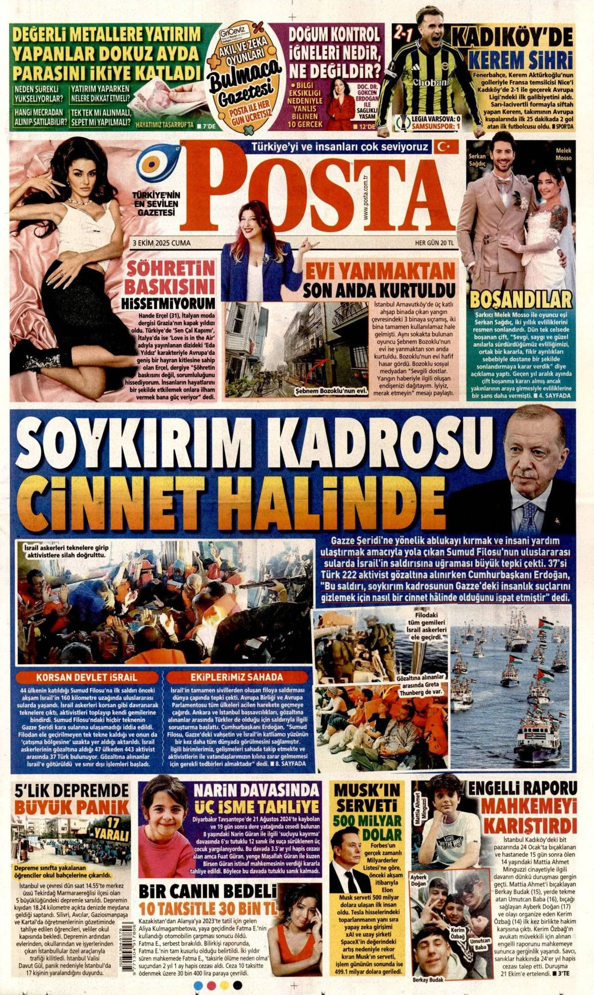 Surda ilk gedik açıldı! Sumud Filosu manşetlerde! Gazze'ye 9 mil yaklaştılar... - Sayfa 15