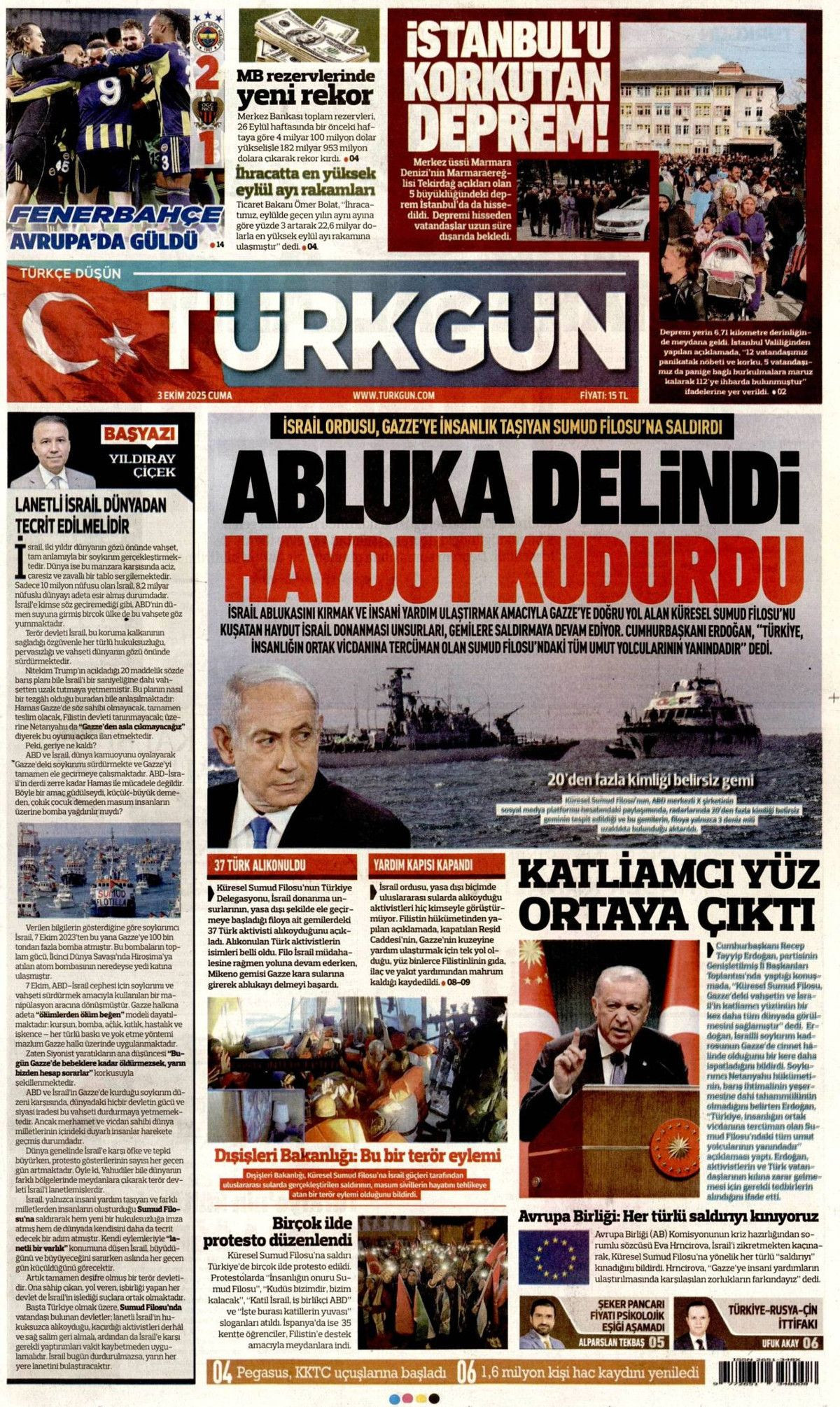 Surda ilk gedik açıldı! Sumud Filosu manşetlerde! Gazze'ye 9 mil yaklaştılar... - Sayfa 5