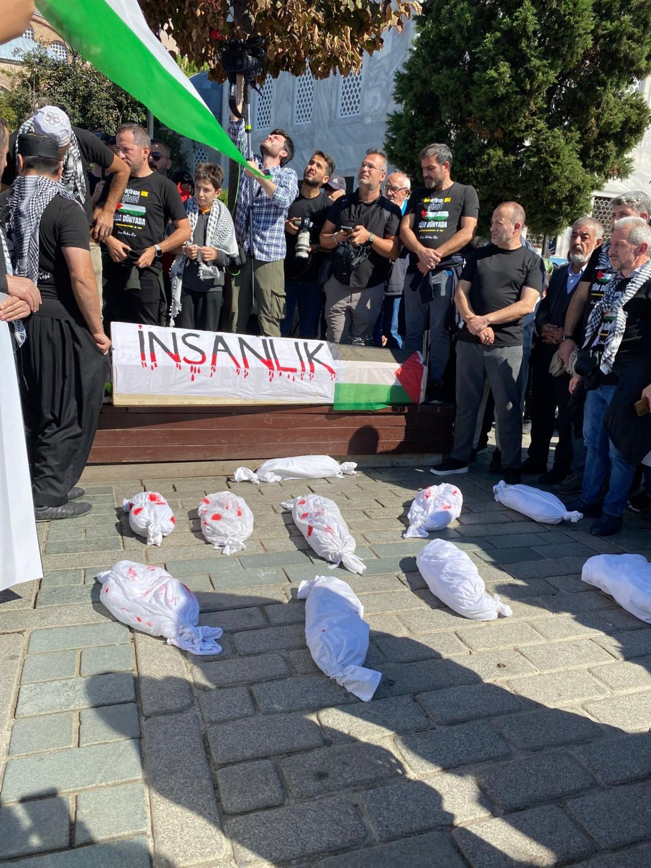 İstanbul büyük protestoya hazır! Büyük Filistin yürüyüşünden fotoğraflar - Sayfa 8