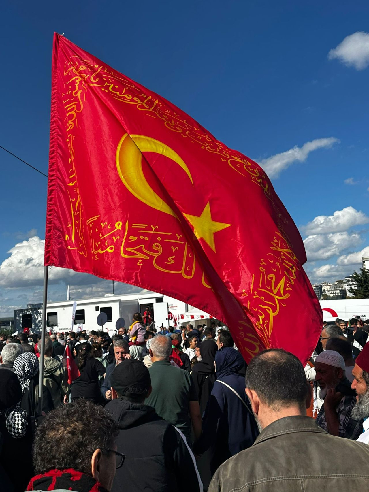İstanbul büyük protestoya hazır! Büyük Filistin yürüyüşünden fotoğraflar - Sayfa 14