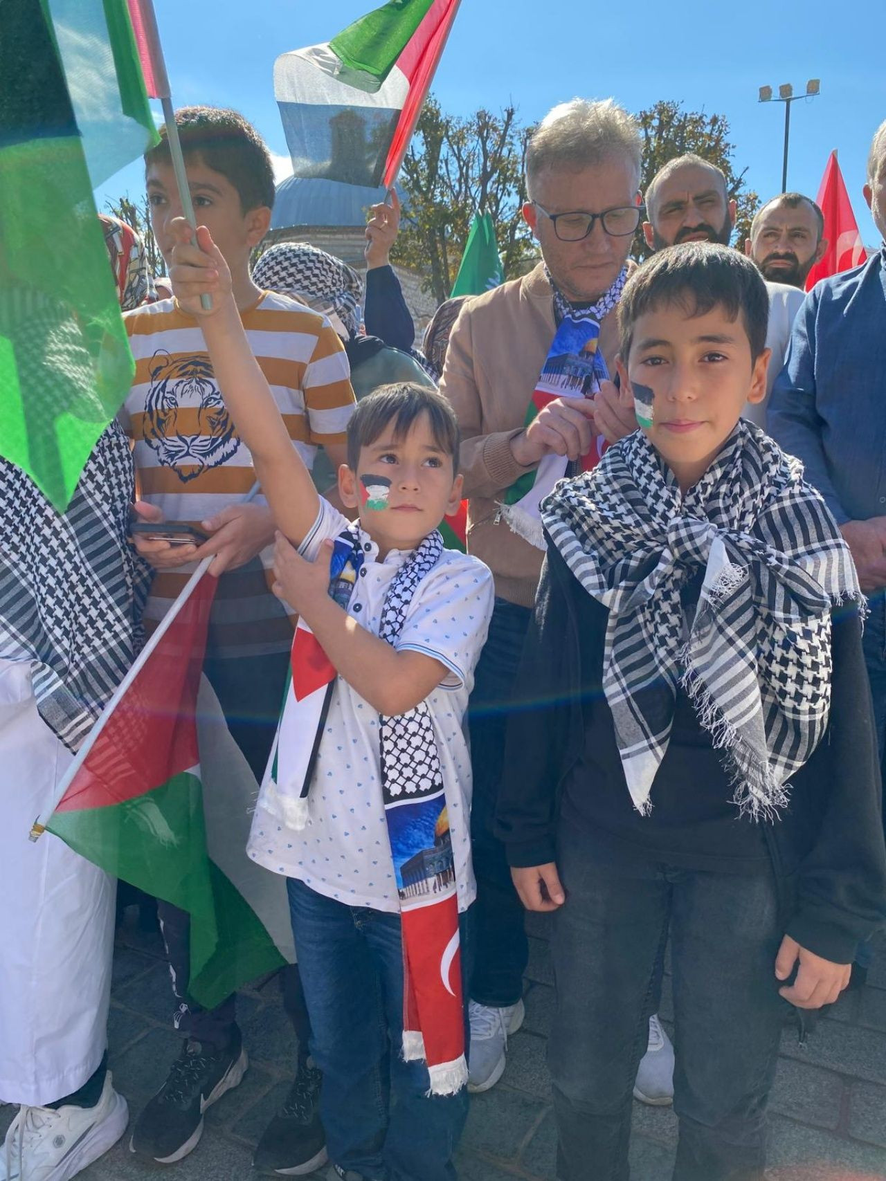 İstanbul büyük protestoya hazır! Büyük Filistin yürüyüşünden fotoğraflar - Sayfa 3