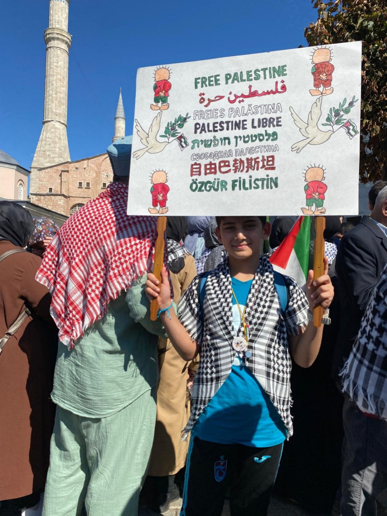 İstanbul büyük protestoya hazır! Büyük Filistin yürüyüşünden fotoğraflar - Sayfa 4