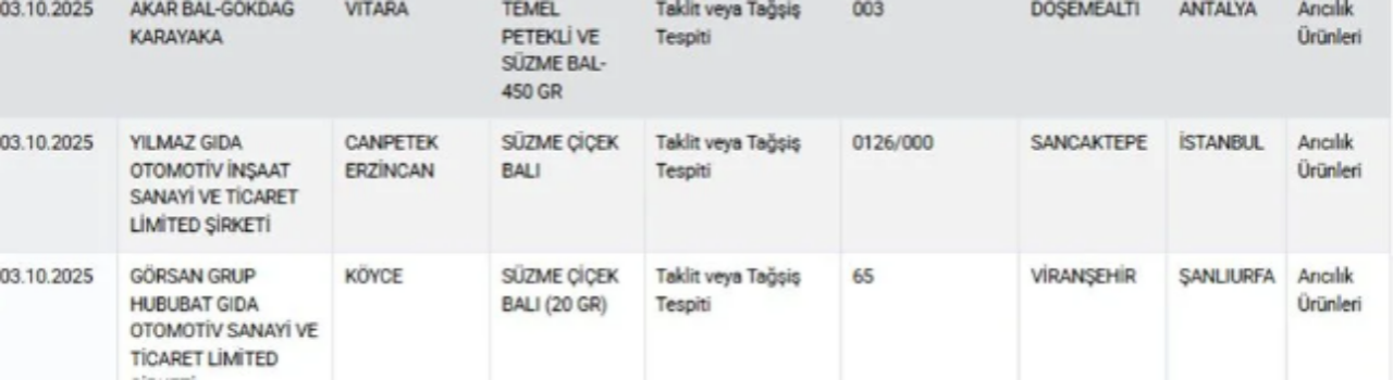 Liste güncellendi! Kıymada kalp, macunda ilaç tespit edildi - Sayfa 6