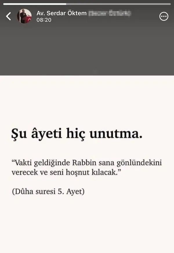 Serdar Öktem'in saldırı öncesi son paylaşımı ortaya çıktı! "Vakti geldiğinde Rabbin sana gönlündekini verecek…” - Sayfa 7