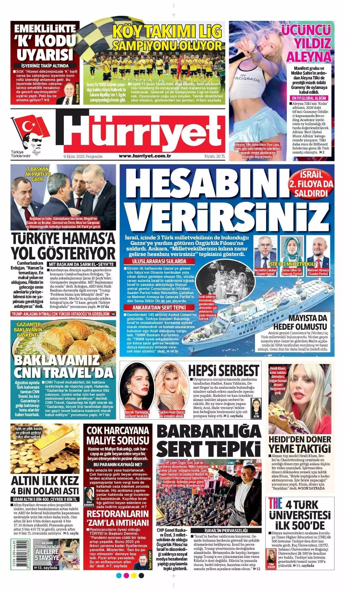 İsrail 2. filoya da saldırdı... Milletvekillerimizin kılına zarar gelirse hesabını verirsiniz! - Sayfa 1