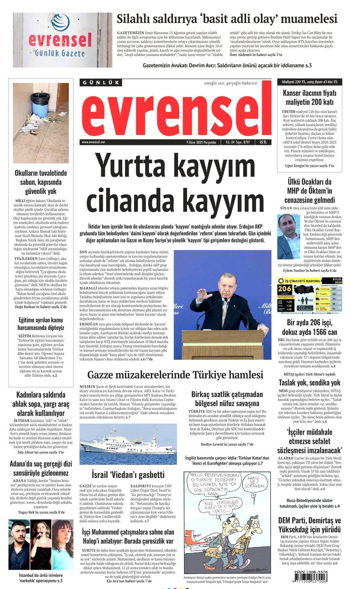 İsrail 2. filoya da saldırdı... Milletvekillerimizin kılına zarar gelirse hesabını verirsiniz! - Sayfa 17