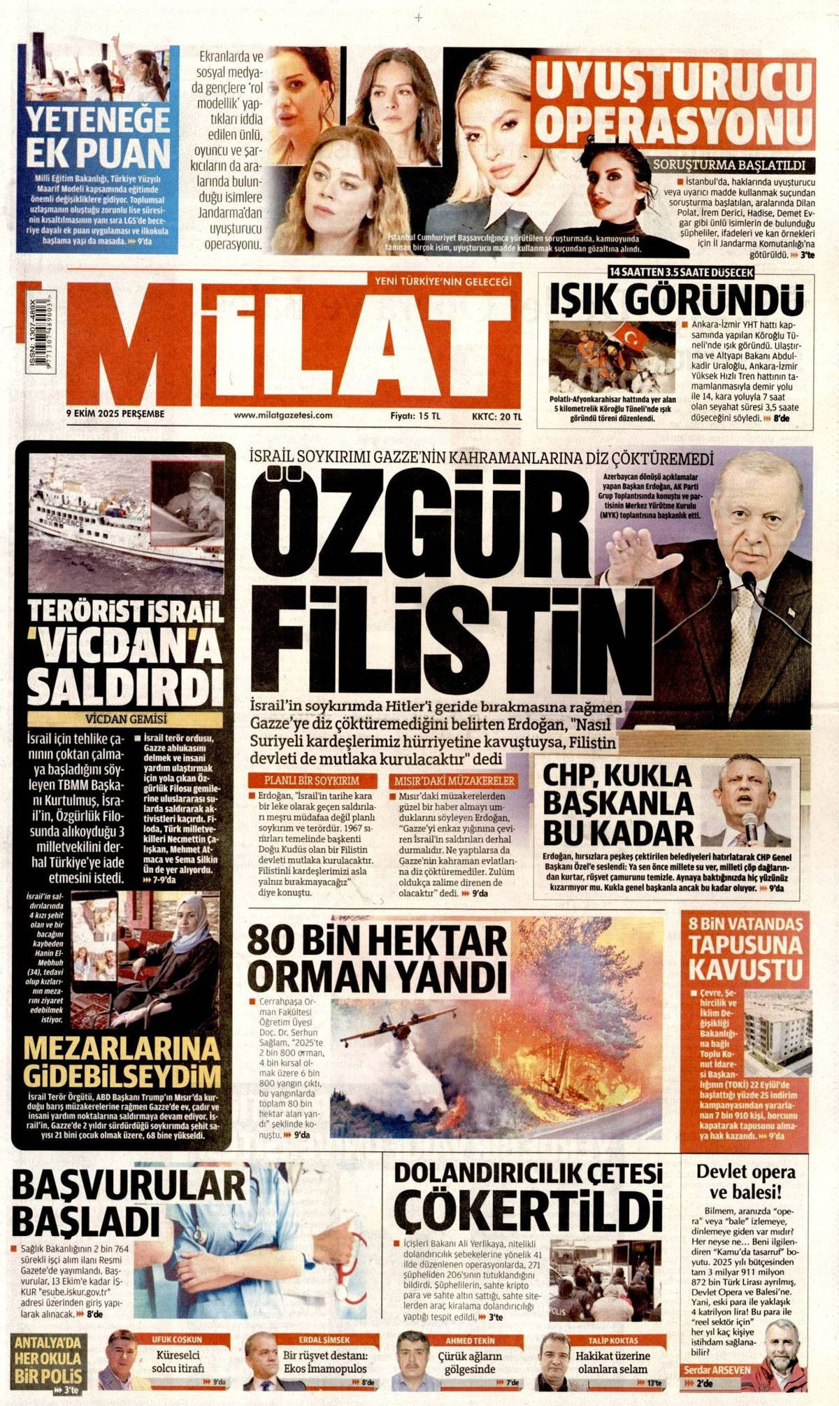 İsrail 2. filoya da saldırdı... Milletvekillerimizin kılına zarar gelirse hesabını verirsiniz! - Sayfa 11