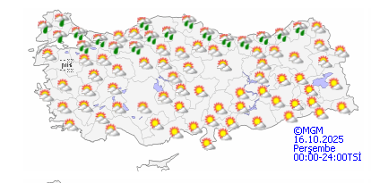 16 Ekim hava durumu belli oldu! Meteoroloji’den “yağış” uyarısı: İşte il il son tahminler - Sayfa 3