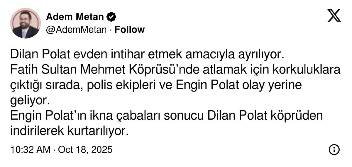 İntihar iddiaları gündeme bomba gibi düşmüştü! Dilan Polat'ın emniyetteki ifadesi ortaya çıktı - Sayfa 7