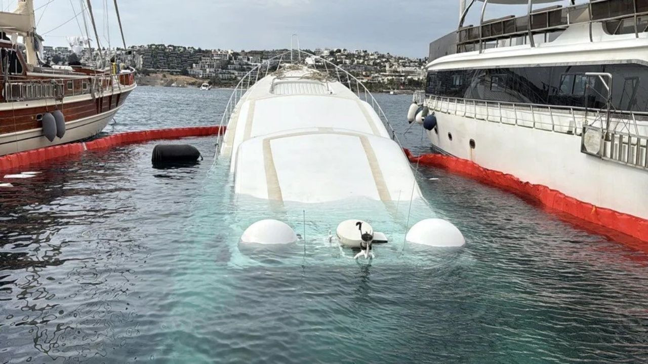 Bodrum'da 40 Milyon TL'lik lüks yat suya gömüldü - Sayfa 4