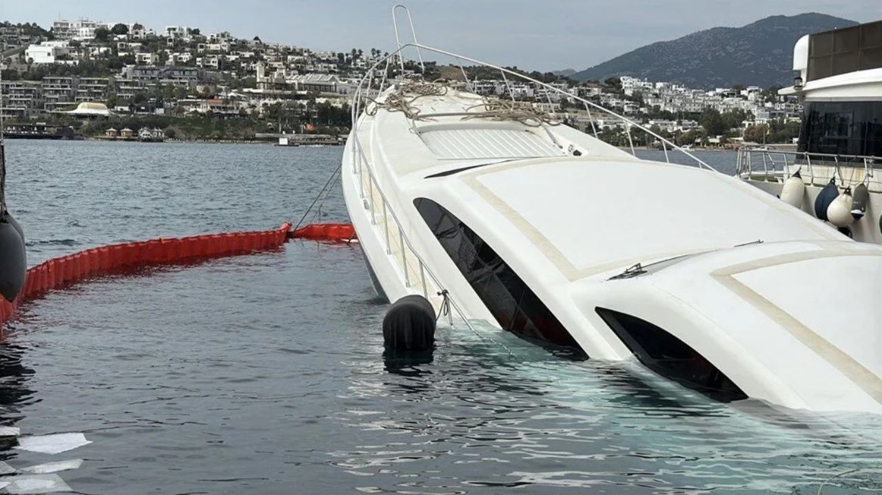Bodrum'da 40 Milyon TL'lik lüks yat suya gömüldü - Sayfa 5