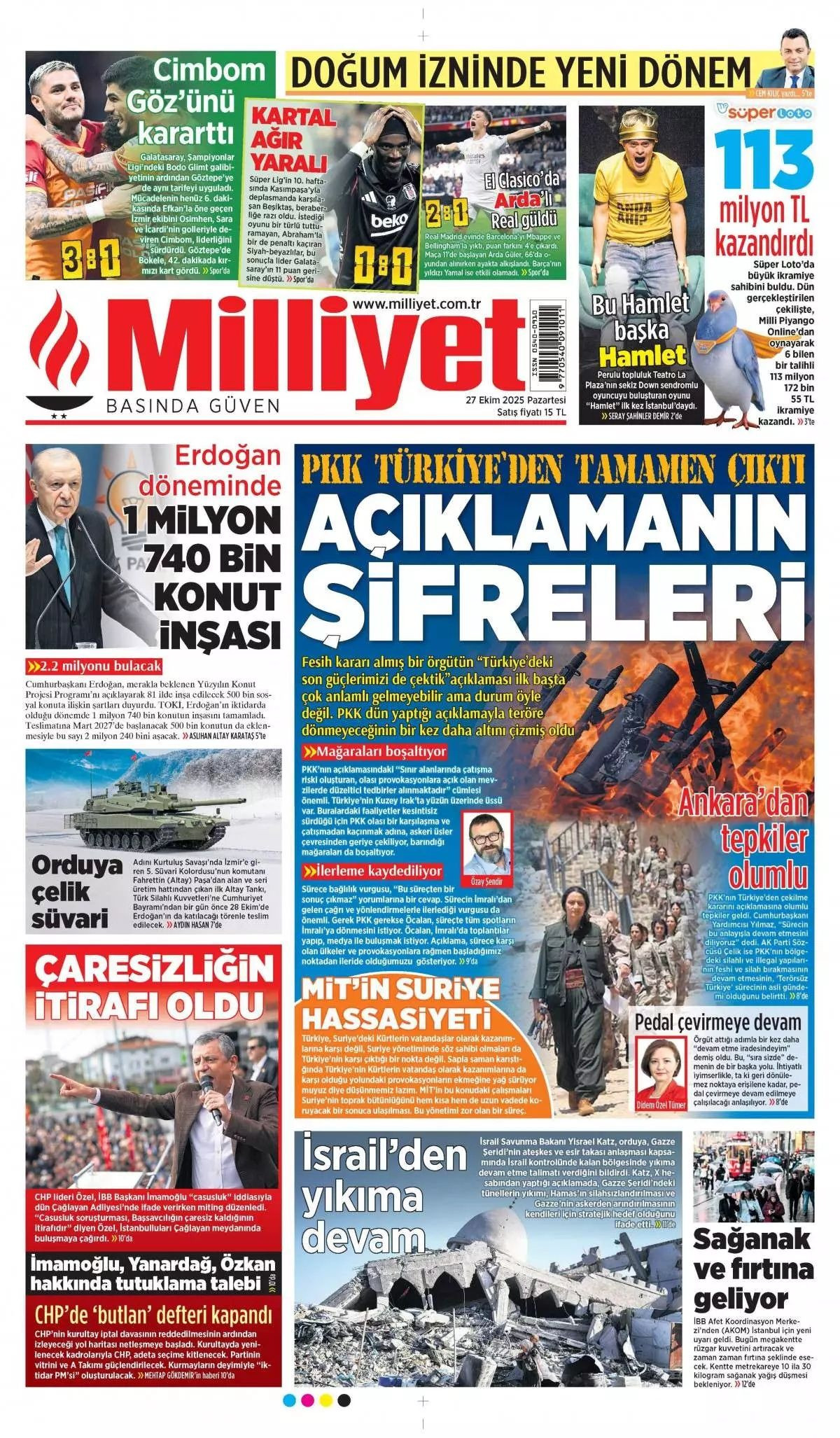 Türkiye'den gittiler... Terör örgütü PKK, Irak'a çekildi! Tarihi adımı hangi gazete nasıl gördü? - Sayfa 2