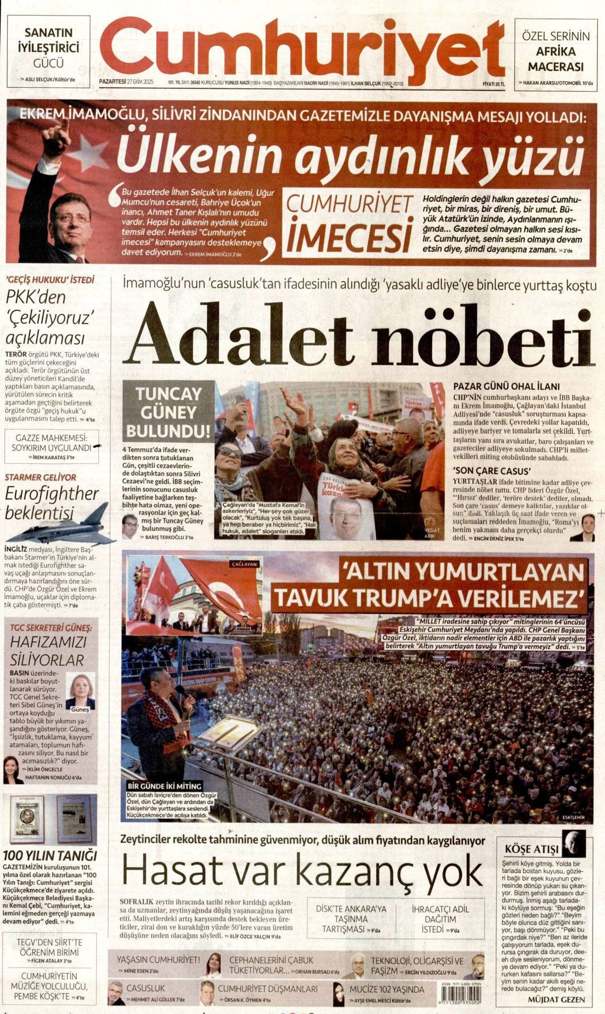 Türkiye'den gittiler... Terör örgütü PKK, Irak'a çekildi! Tarihi adımı hangi gazete nasıl gördü? - Sayfa 10