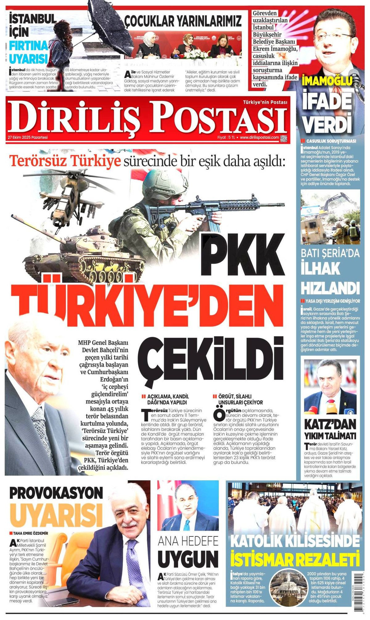 Türkiye'den gittiler... Terör örgütü PKK, Irak'a çekildi! Tarihi adımı hangi gazete nasıl gördü? - Sayfa 11