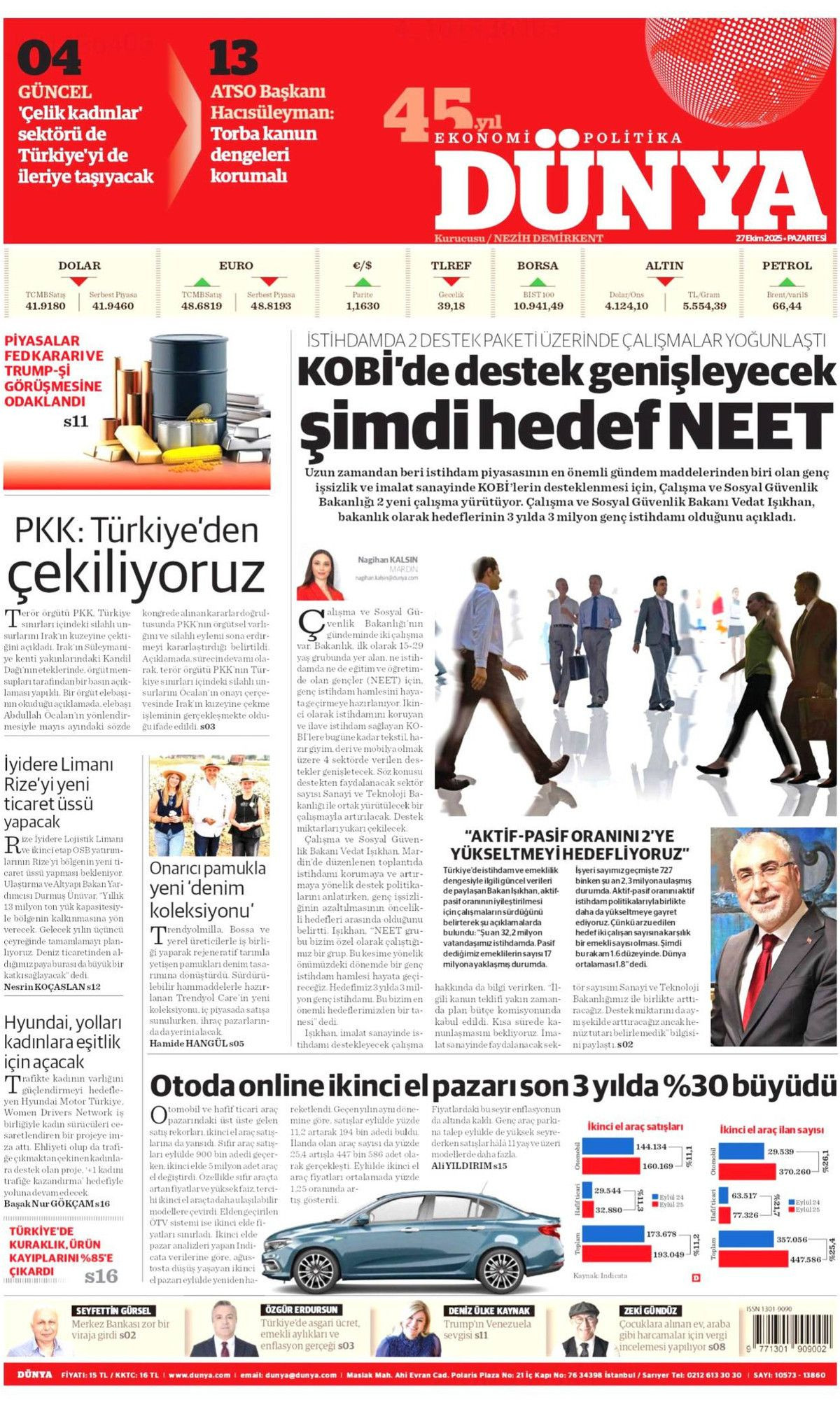 Türkiye'den gittiler... Terör örgütü PKK, Irak'a çekildi! Tarihi adımı hangi gazete nasıl gördü? - Sayfa 14