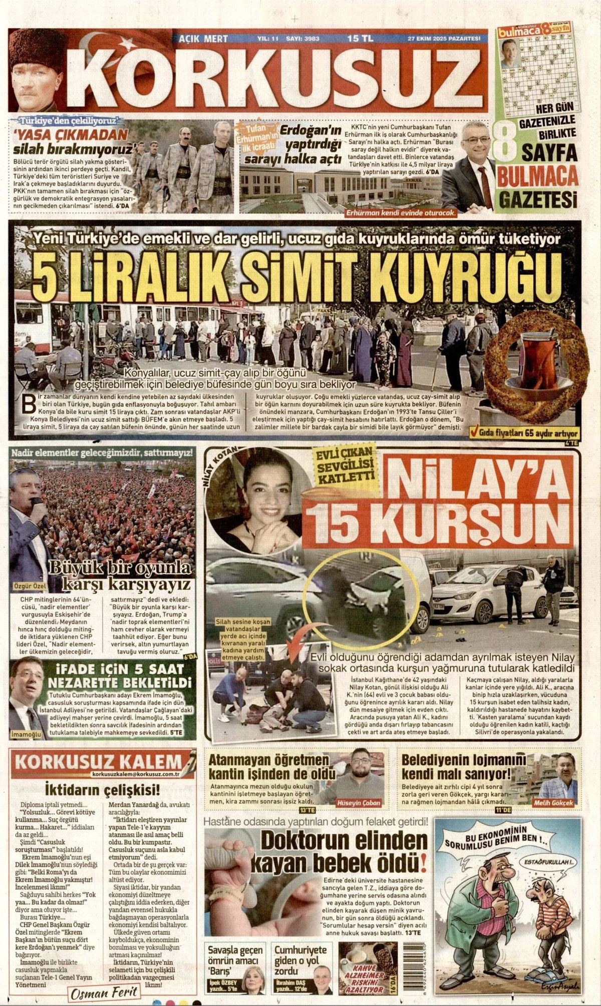 Türkiye'den gittiler... Terör örgütü PKK, Irak'a çekildi! Tarihi adımı hangi gazete nasıl gördü? - Sayfa 20