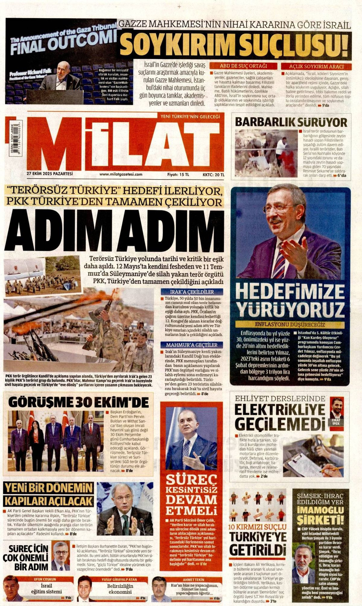 Türkiye'den gittiler... Terör örgütü PKK, Irak'a çekildi! Tarihi adımı hangi gazete nasıl gördü? - Sayfa 12