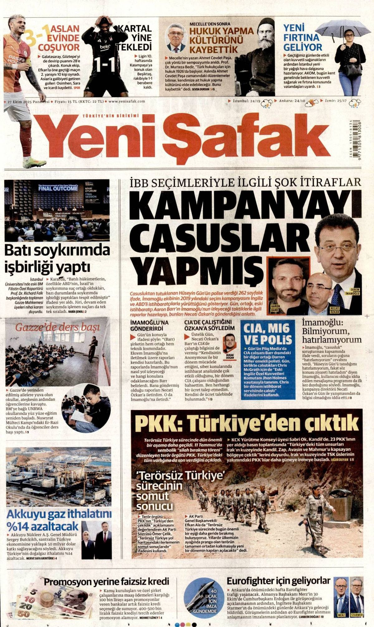 Türkiye'den gittiler... Terör örgütü PKK, Irak'a çekildi! Tarihi adımı hangi gazete nasıl gördü? - Sayfa 4