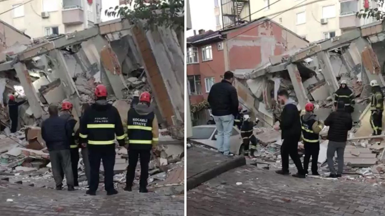 Binanın alt katında eczane vardı! Gebze'deki 6 katlı binanın yıkılmadan önceki görüntüsü ortaya çıktı - Sayfa 1