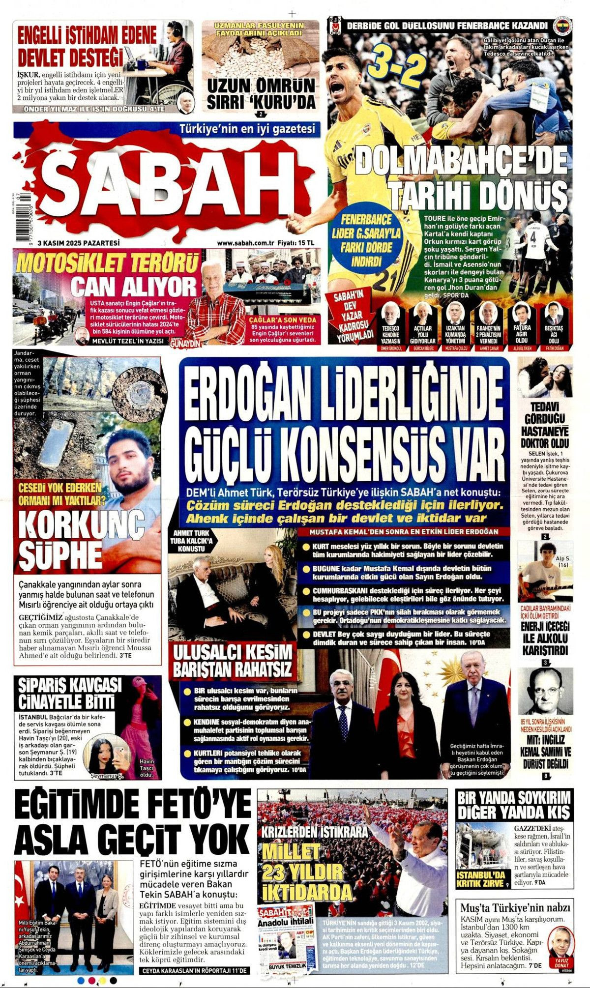 Zehir yeni, mücadele sert... Türkiye yeni ve büyük bir tehlike ile karşı karşıya! - Sayfa 3