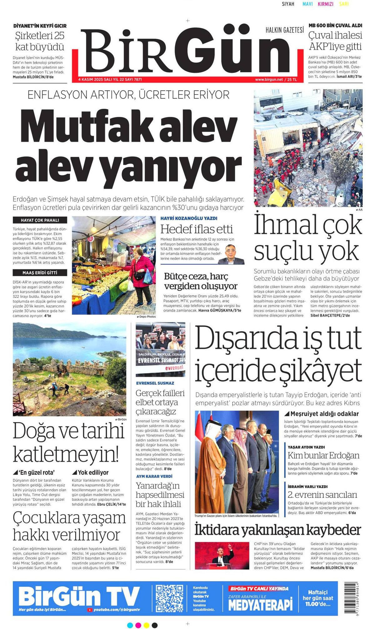 Cumhurbaşkanı Erdoğan'ın "Emperyalistler Kıbrıs'ı menüye eklemek istiyor" sözleri manşetlerde! Hangi gazete nasıl gördü? - Sayfa 23