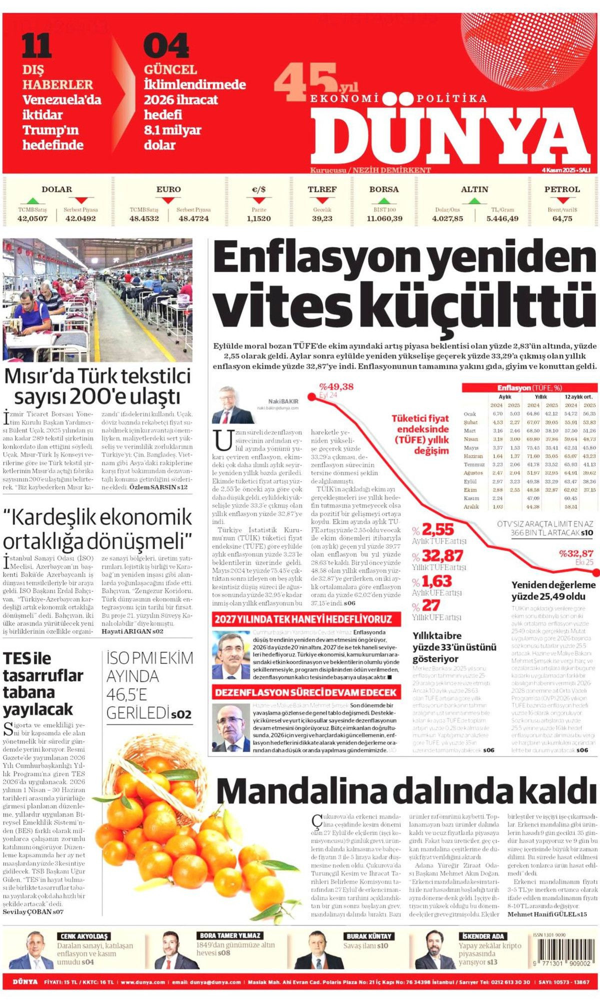 Cumhurbaşkanı Erdoğan'ın "Emperyalistler Kıbrıs'ı menüye eklemek istiyor" sözleri manşetlerde! Hangi gazete nasıl gördü? - Sayfa 12