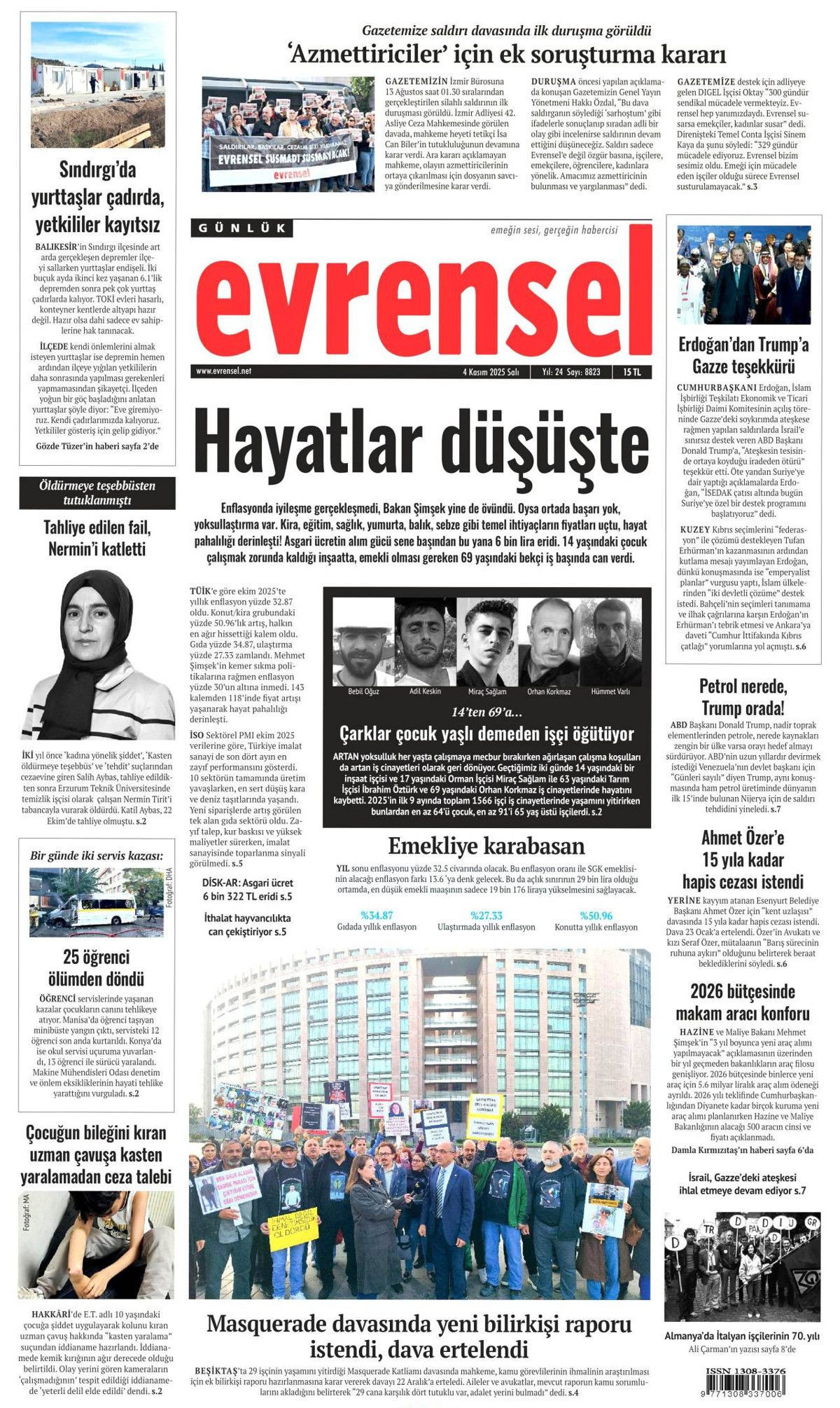 Cumhurbaşkanı Erdoğan'ın "Emperyalistler Kıbrıs'ı menüye eklemek istiyor" sözleri manşetlerde! Hangi gazete nasıl gördü? - Sayfa 19