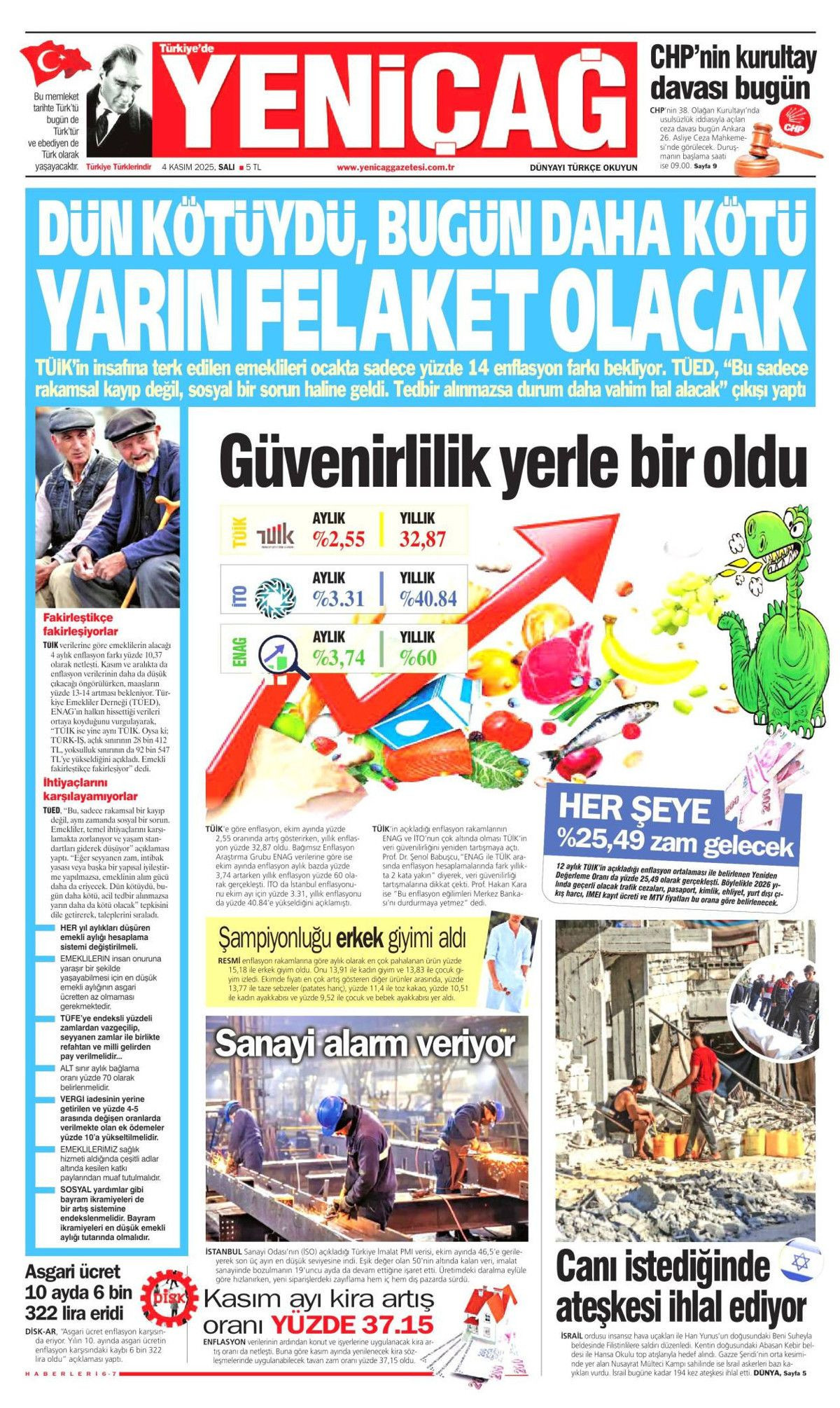 Cumhurbaşkanı Erdoğan'ın "Emperyalistler Kıbrıs'ı menüye eklemek istiyor" sözleri manşetlerde! Hangi gazete nasıl gördü? - Sayfa 11