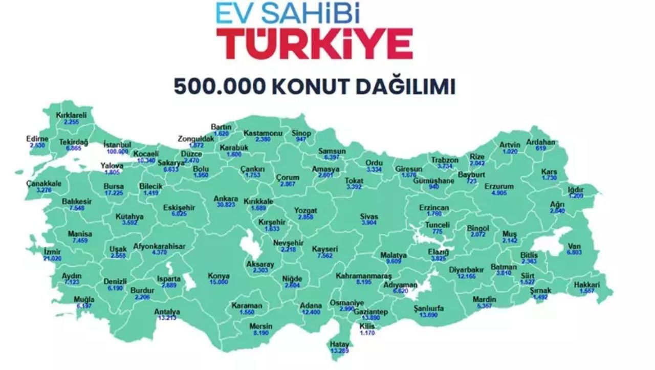 500 bin sosyal konutun yükseleceği ilçeler belli oldu! - Sayfa 7