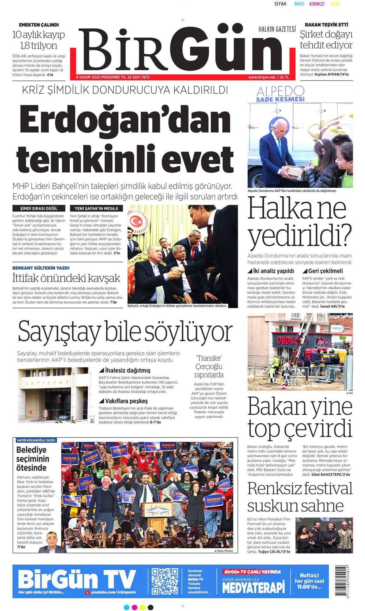 New York'ta Gazze'nin zaferi! Obama'dan sonraki en sarsıcı seçim sonucu manşetlerde! Hangi gazete nasıl gördü? - Sayfa 22