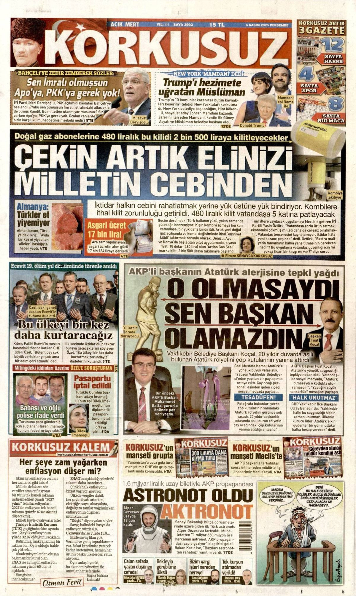 New York'ta Gazze'nin zaferi! Obama'dan sonraki en sarsıcı seçim sonucu manşetlerde! Hangi gazete nasıl gördü? - Sayfa 17