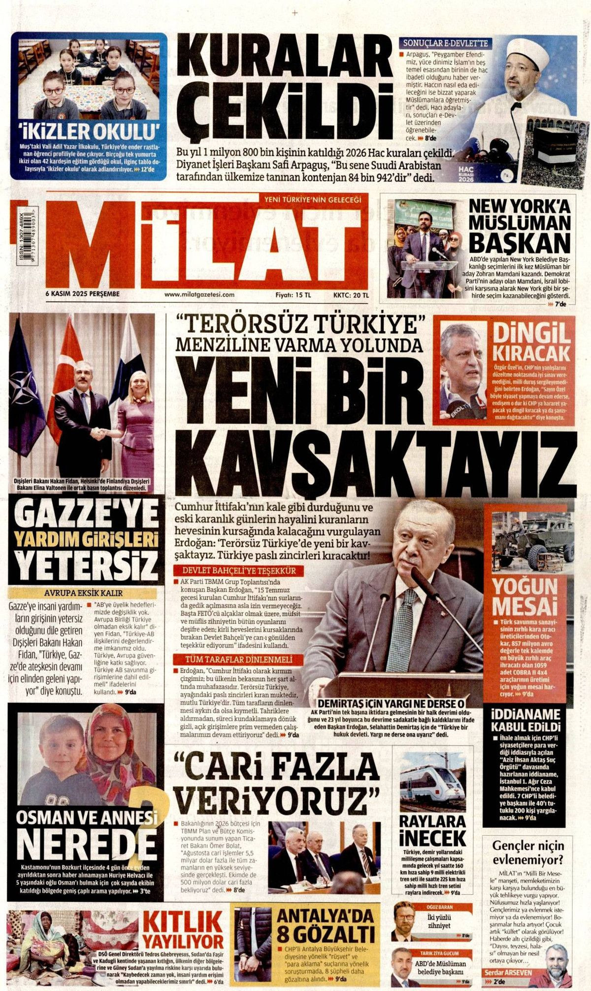 New York'ta Gazze'nin zaferi! Obama'dan sonraki en sarsıcı seçim sonucu manşetlerde! Hangi gazete nasıl gördü? - Sayfa 20