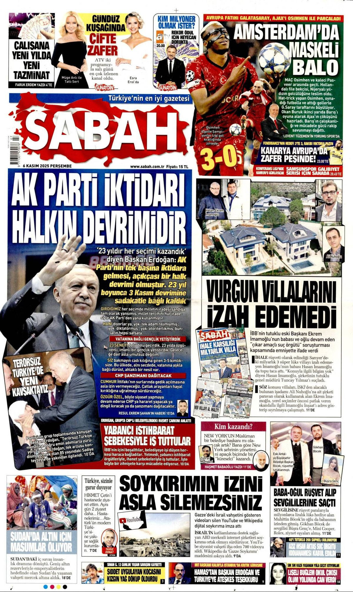New York'ta Gazze'nin zaferi! Obama'dan sonraki en sarsıcı seçim sonucu manşetlerde! Hangi gazete nasıl gördü? - Sayfa 8