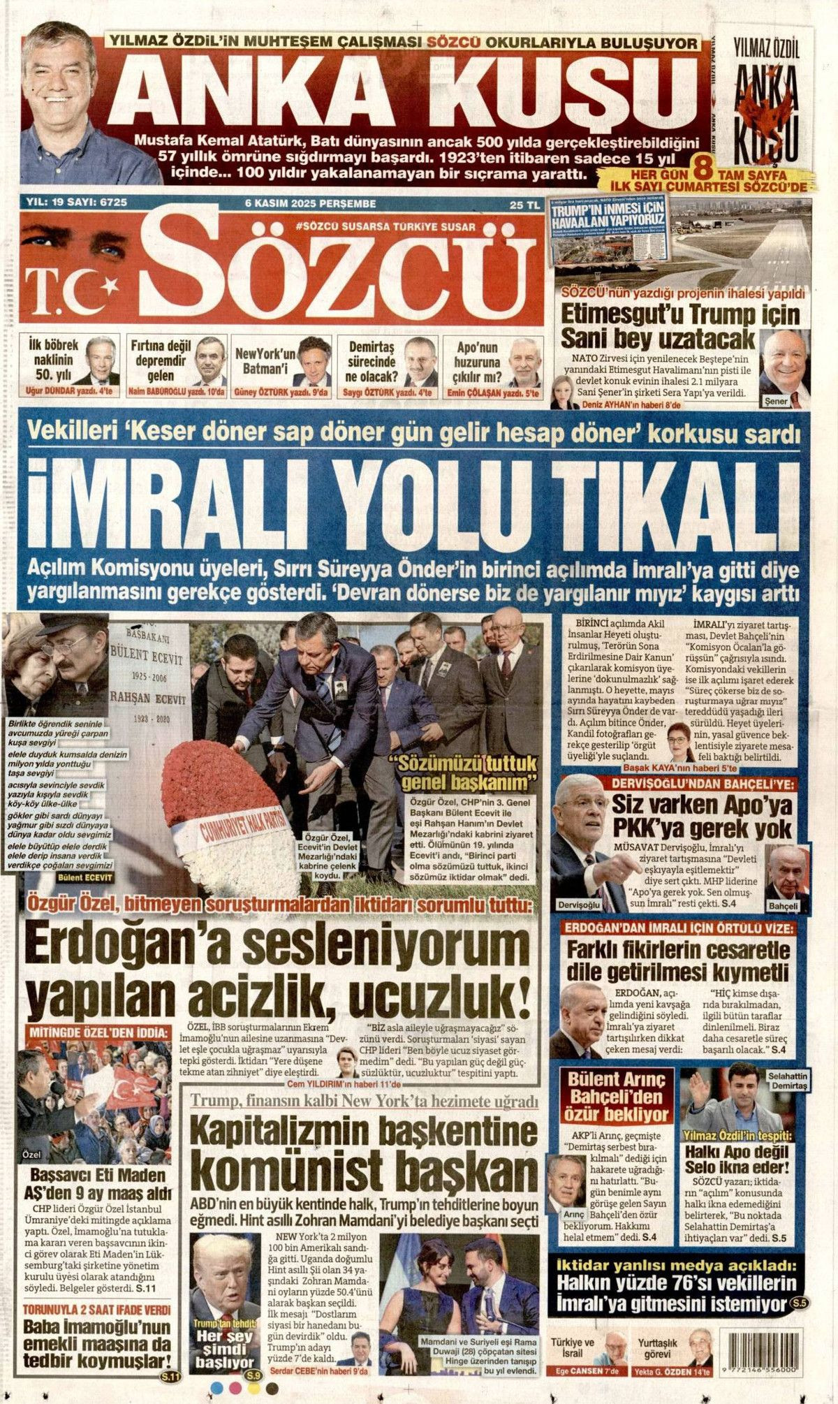 New York'ta Gazze'nin zaferi! Obama'dan sonraki en sarsıcı seçim sonucu manşetlerde! Hangi gazete nasıl gördü? - Sayfa 7