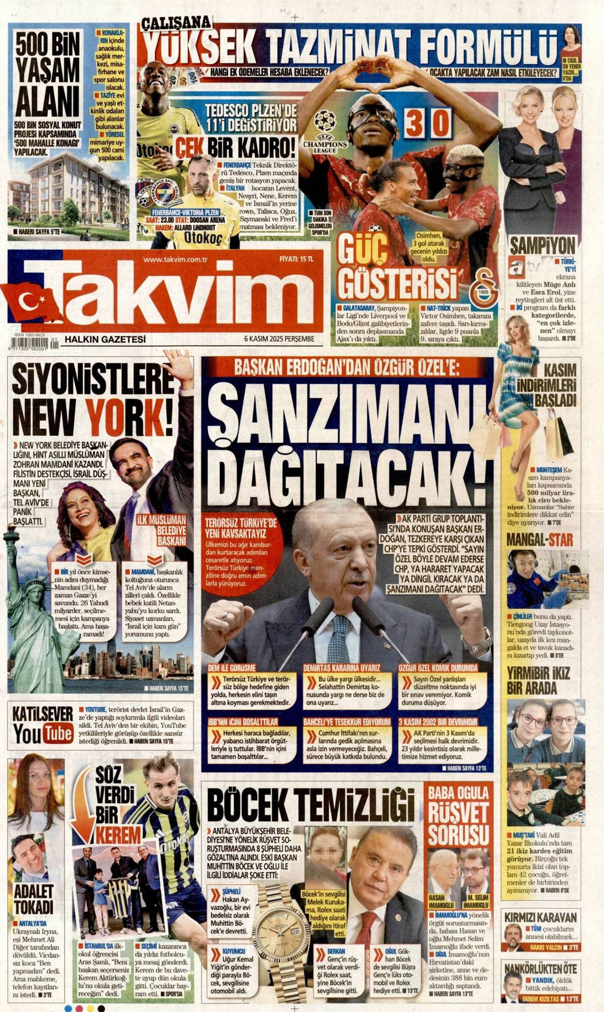 New York'ta Gazze'nin zaferi! Obama'dan sonraki en sarsıcı seçim sonucu manşetlerde! Hangi gazete nasıl gördü? - Sayfa 18