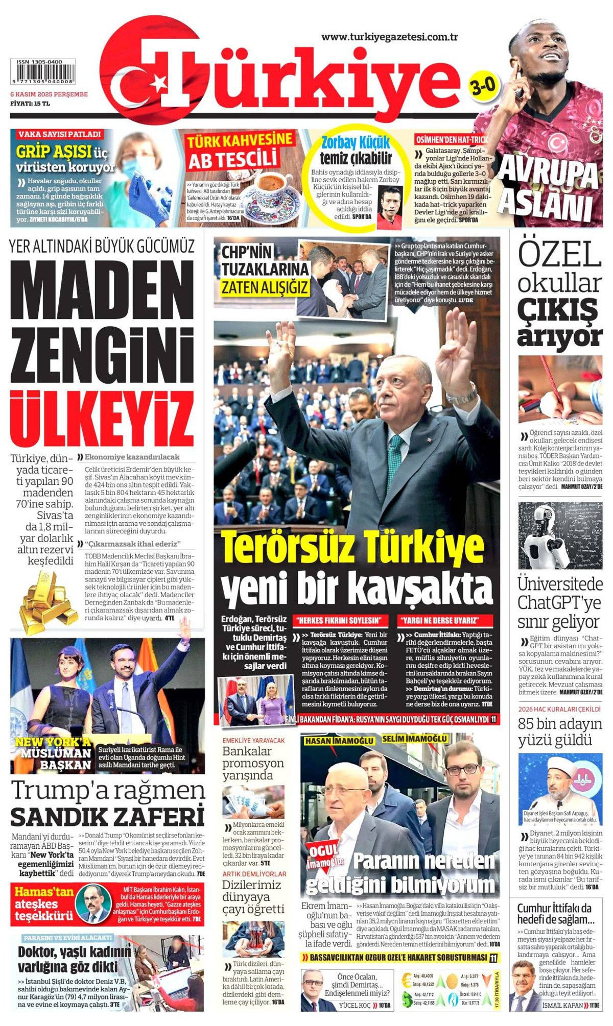 New York'ta Gazze'nin zaferi! Obama'dan sonraki en sarsıcı seçim sonucu manşetlerde! Hangi gazete nasıl gördü? - Sayfa 12