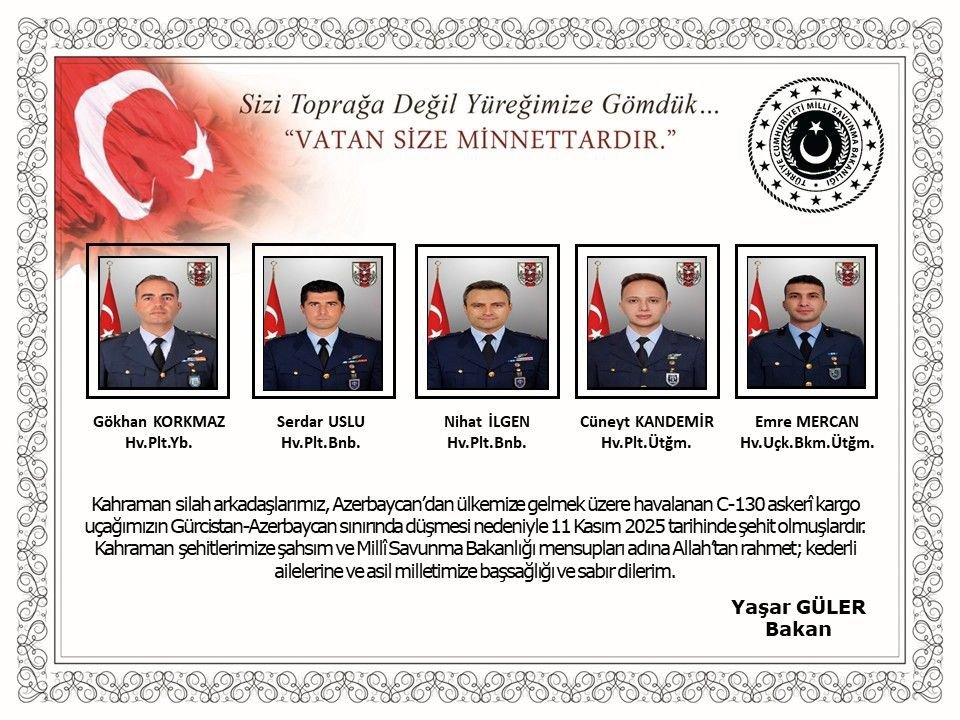 C-130 faciası yüreklerimizi yaktı! Kimi baba olacaktı, kimi evlenmeye hazırlanıyordu... Gürcistan'da düşen Türk askeri uçağındaki şehitlerimizin listesi... - Sayfa 2
