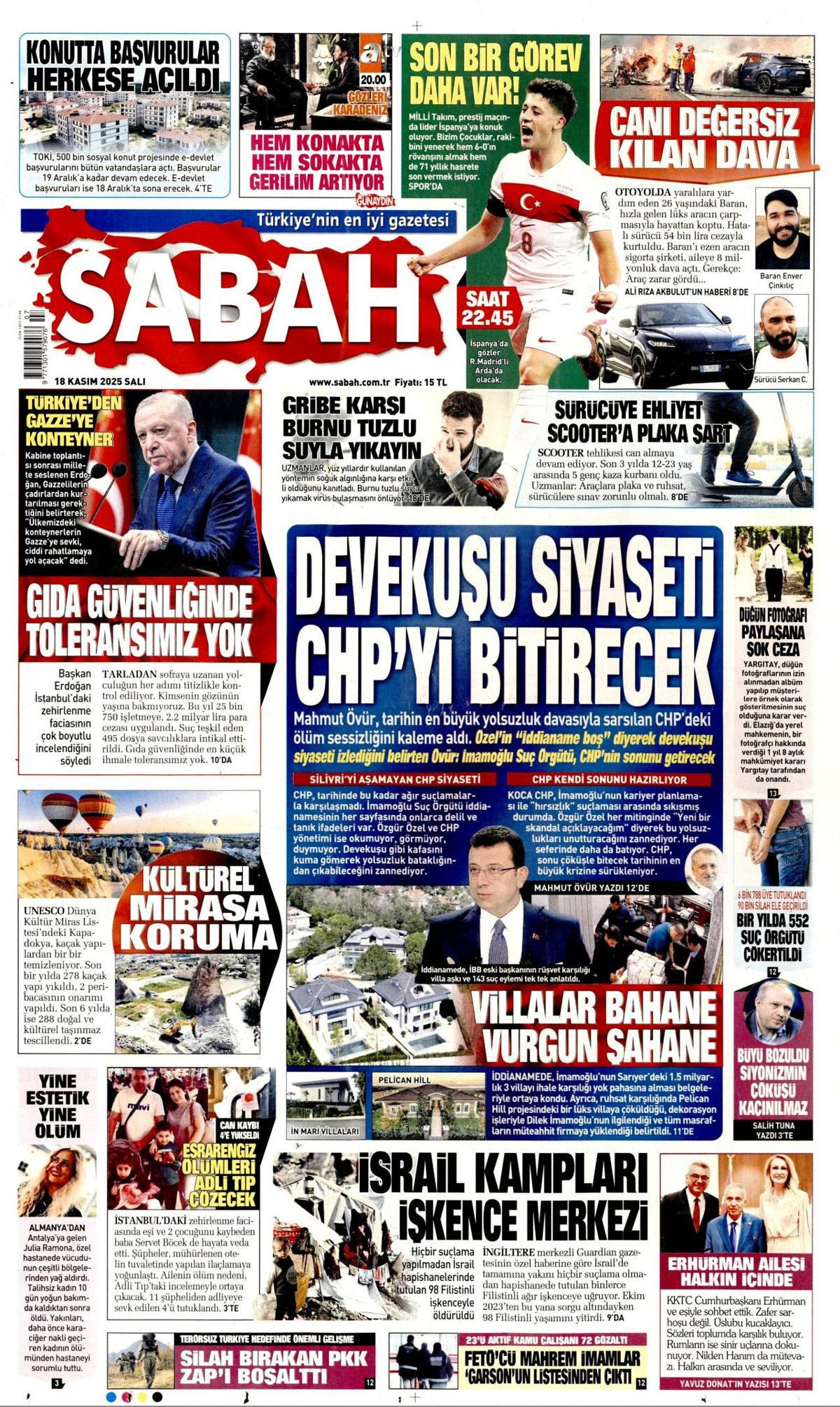 PKK, 45 yıl sonra Zap'tan çekildi! Peki uzmanlar ne diyor? İşte 18 Kasım gazete manşetleri... - Sayfa 3