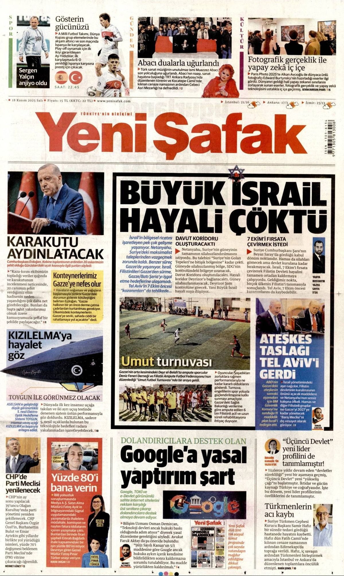 PKK, 45 yıl sonra Zap'tan çekildi! Peki uzmanlar ne diyor? İşte 18 Kasım gazete manşetleri... - Sayfa 10