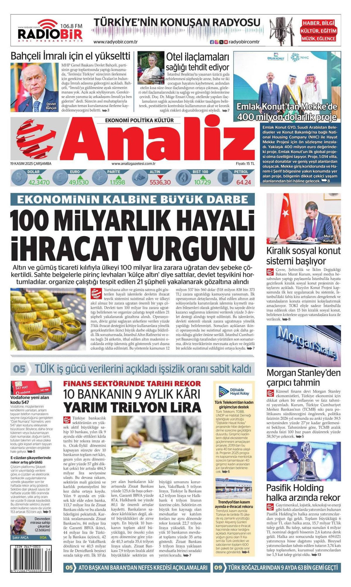 Devlet Bahçeli'nin İmralı resti manşetlerde! Hangi gazete nasıl gördü? - Sayfa 25