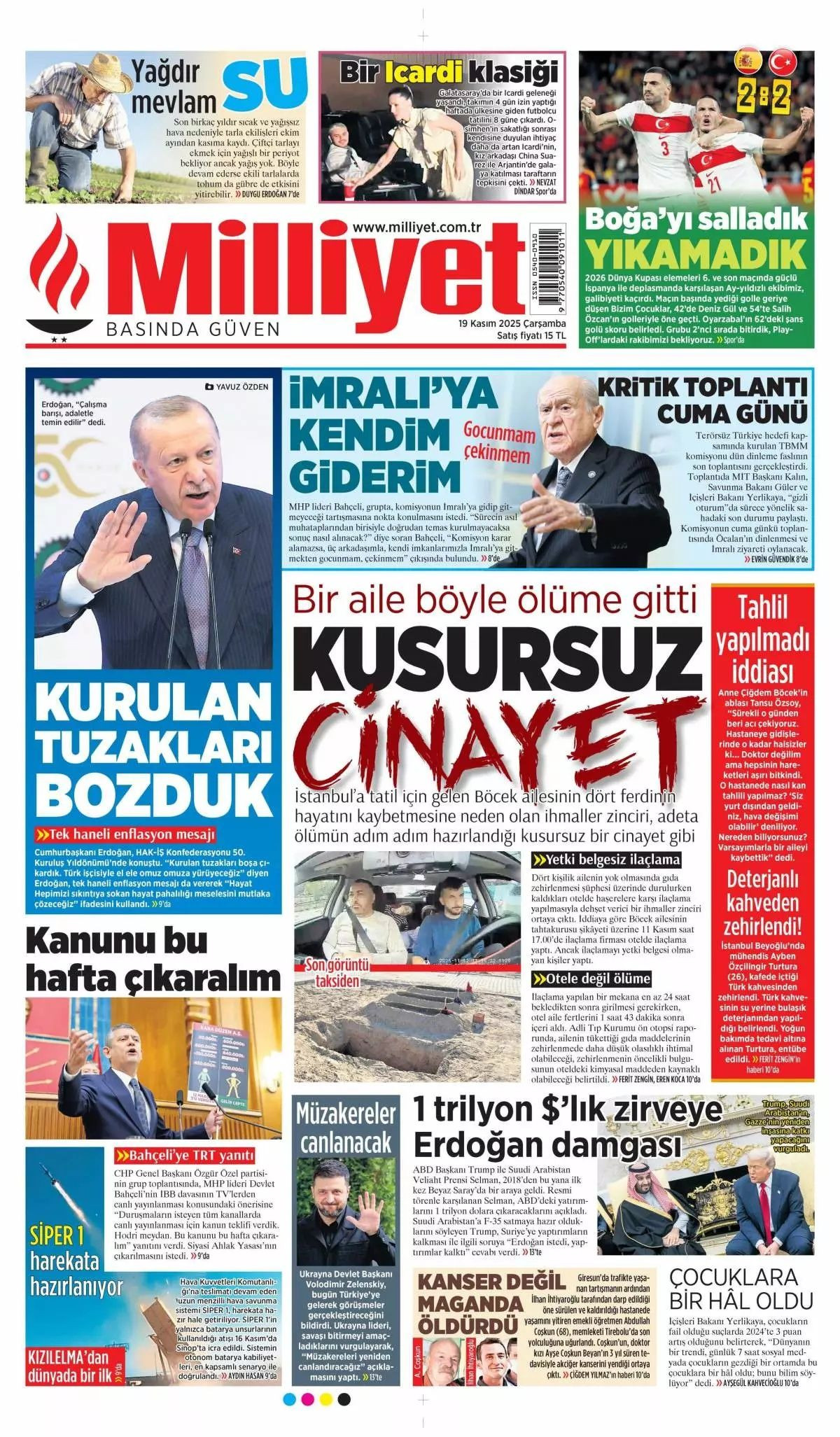 Devlet Bahçeli'nin İmralı resti manşetlerde! Hangi gazete nasıl gördü? - Sayfa 2