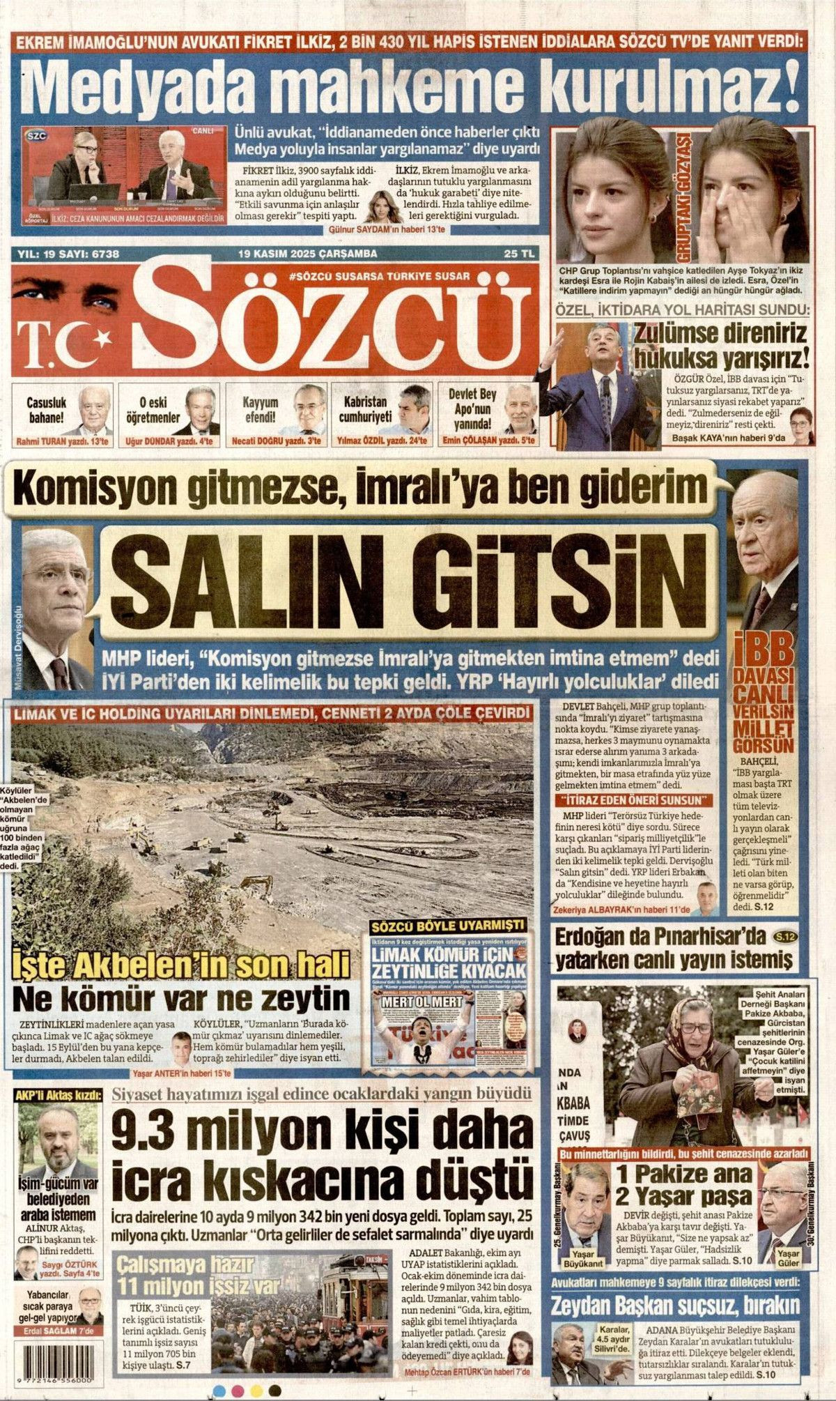 Devlet Bahçeli'nin İmralı resti manşetlerde! Hangi gazete nasıl gördü? - Sayfa 4
