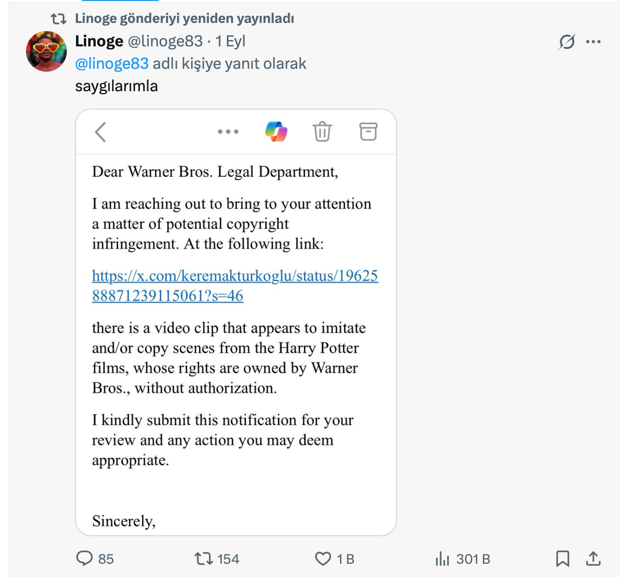 Kerem Aktürkoğlu'nu ispiyonlayan kişi Galatasaraylı çıktı! Yaptığı şikayeti resmen paylaştı - Sayfa 9