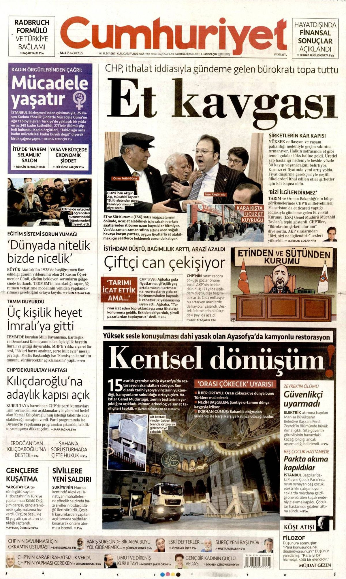 İmralı heyeti olumlu döndü! Terörsüz Türkiye Komisyonu-Öcalan görüşmesi manşetlerde... - Sayfa 11