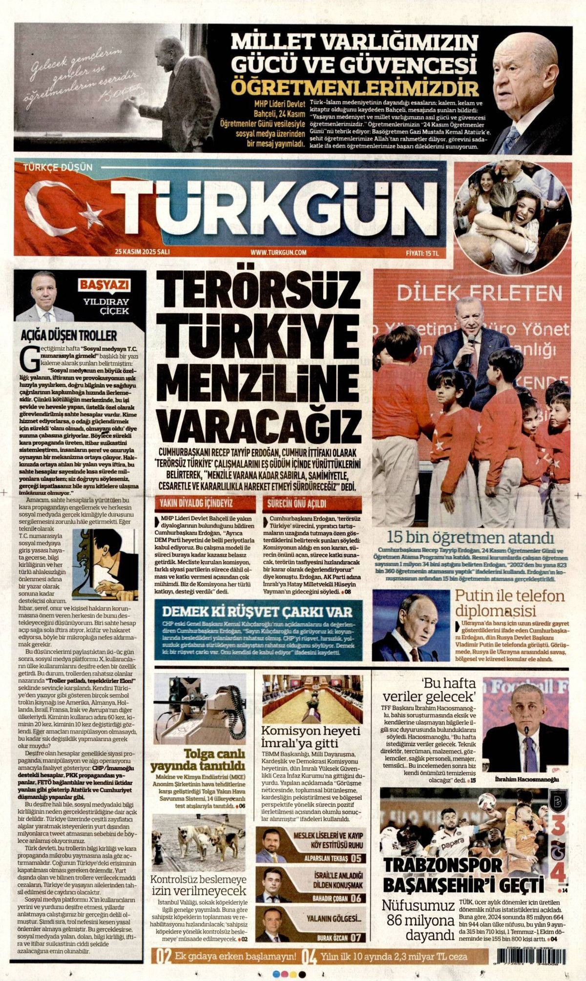 İmralı heyeti olumlu döndü! Terörsüz Türkiye Komisyonu-Öcalan görüşmesi manşetlerde... - Sayfa 9